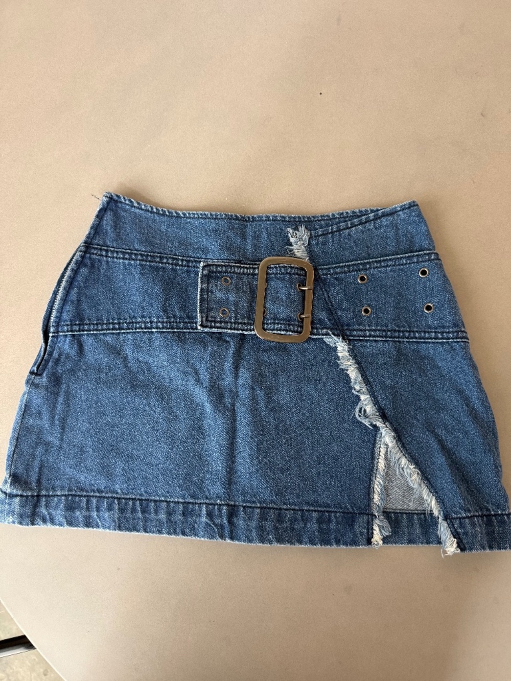 Denim skirt